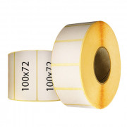 Этикетки 100x72, намотка 2000, d втулки 76, полуглянец